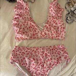 High waisted Bikini Set size L!